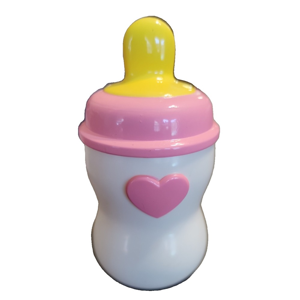Luvabella Replacement White Bottle Pink Heart Interactive Baby Doll